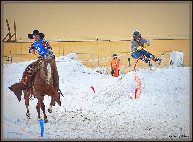 Doc Riding. Photo by Terry Allen.