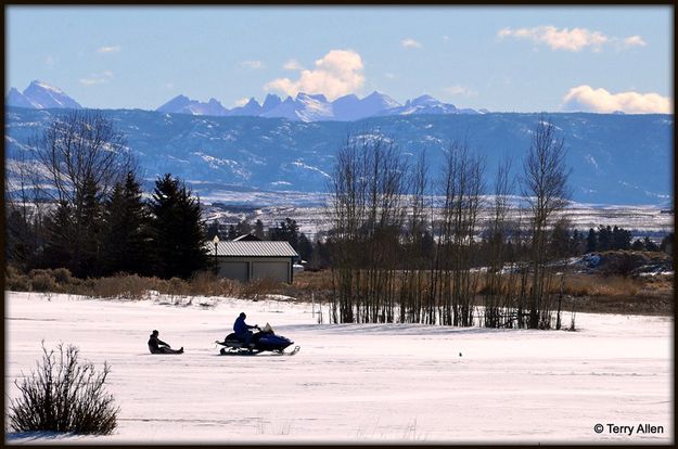 Setting the Course. Photo by Terry Allen.