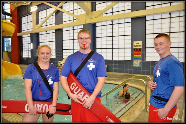 Water Safety Team. Photo by Terry Allen.