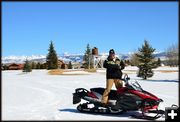 Randy Making Sure We Had Beer. Photo by Terry Allen.