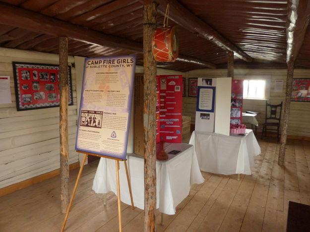 Inside display. Photo by Dawn Ballou, Pinedale Online.