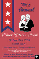 Senior Citizen Prom. Photo by Sublette County School Dristrict #1.