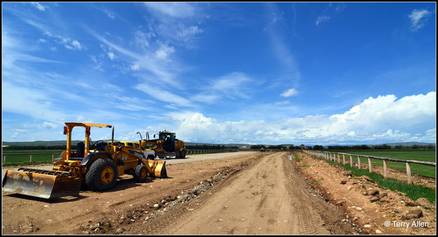 New bike path. Photo by Terry Allen.