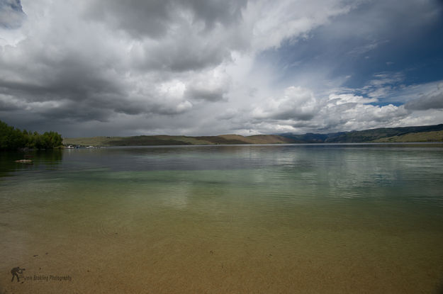 Sandy Beach under water. Photo by Arnold Brokling.