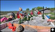 Learning about Aquatic Habitat. Photo by Terry Allen.