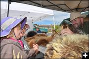 Bear Talk with Scarlett and Zack. Photo by Terry Allen.