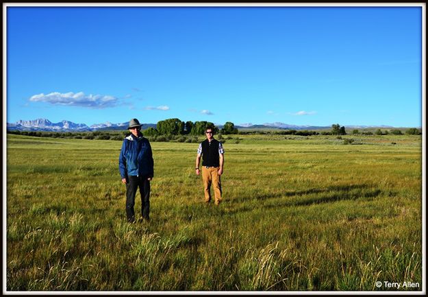 The Land Trust Men. Photo by Terry Allen.