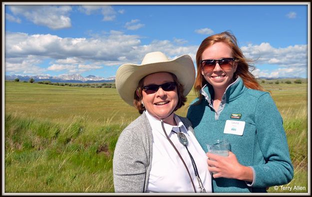 Ann and Laura Noble. Photo by Terry Allen.