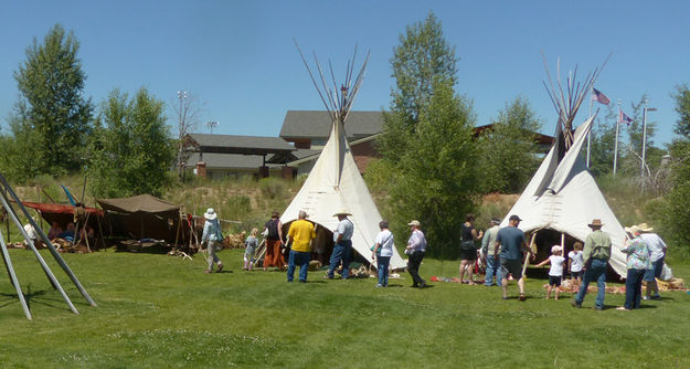 AMM Camp. Photo by Dawn Ballou, Pinedale Online.