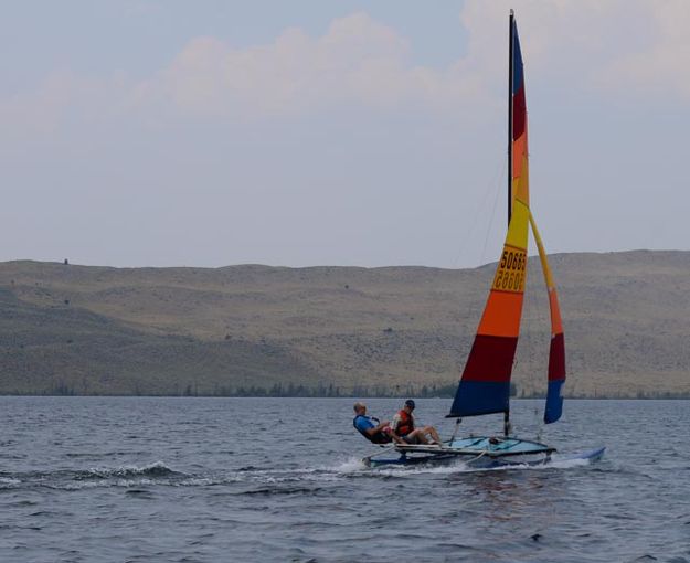 Regatta. Photo by Rita Donham, Wyoming Aerophoto.