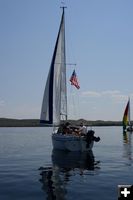 Regatta. Photo by Rita Donham, Wyoming Aerophoto.