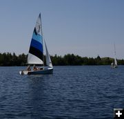 Regatta. Photo by Rita Donham, Wyoming Aerophoto.