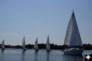 Regatta. Photo by Rita Donham, Wyoming Aerophoto.