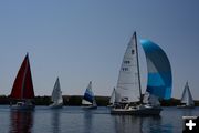 Regatta. Photo by Rita Donham, Wyoming Aerophoto.