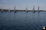 Regatta. Photo by Rita Donham, Wyoming Aerophoto.