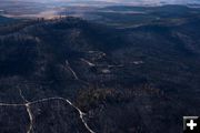 Roosevelt Fire. Photo by Rita Donham, Wyoming Aero Photo LLC.