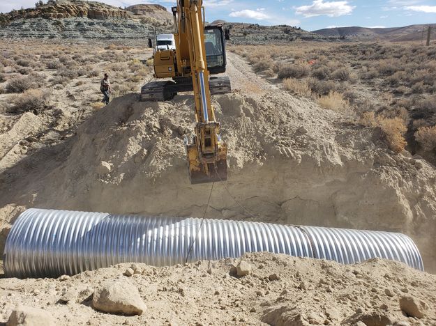 Culvert repair. Photo by Bureau of Land Management.