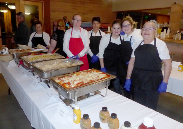 Catering. Photo by Dawn Ballou, Pinedale Online.