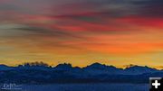 Morning color over the Winds. Photo by Dave Bell.