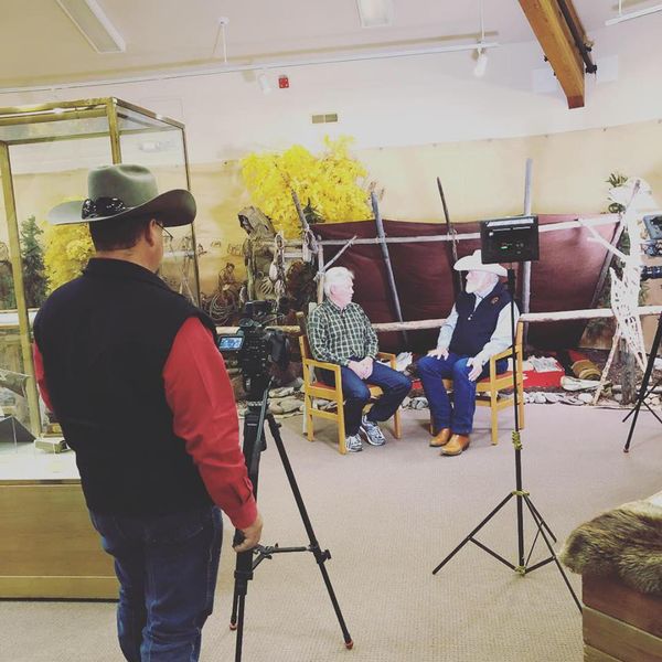 Red Steagall at the Museum of the Mtn Man. Photo by .