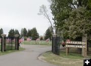 Pinedale Cemetery. Photo by Dawn Ballou, Pinedale Online.