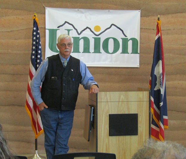 Dr. David Burnett. Photo by Dawn Ballou, Pinedale Online.