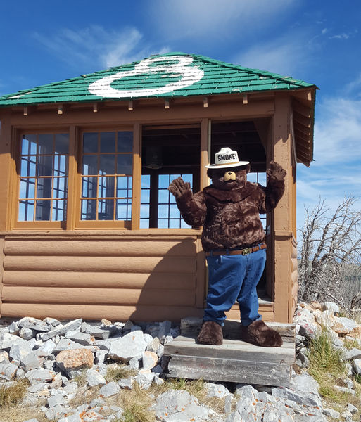 Happy 75th Smokey. Photo by Clint Gilchrist, Sublette County Historic Preservation Board.