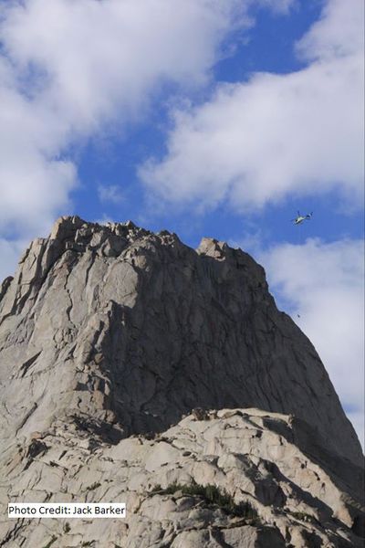 Short Haul. Photo by Jack Barker, Tip Top Search & Rescue.