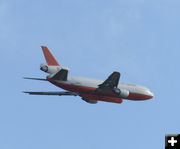 Air Tanker. Photo by Dawn Ballou, Pinedale Online.