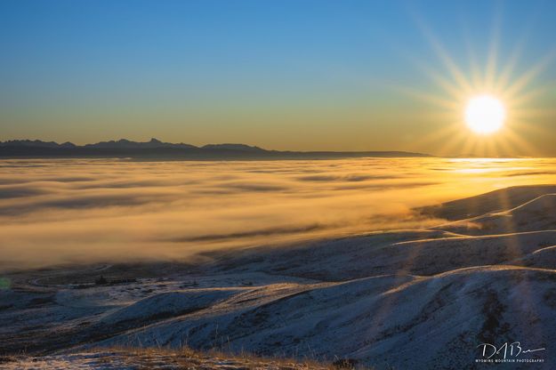 Foggy Valley. Photo by Dave Bell.