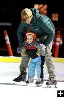 New ice rink. Photo by Town of Pinedale.