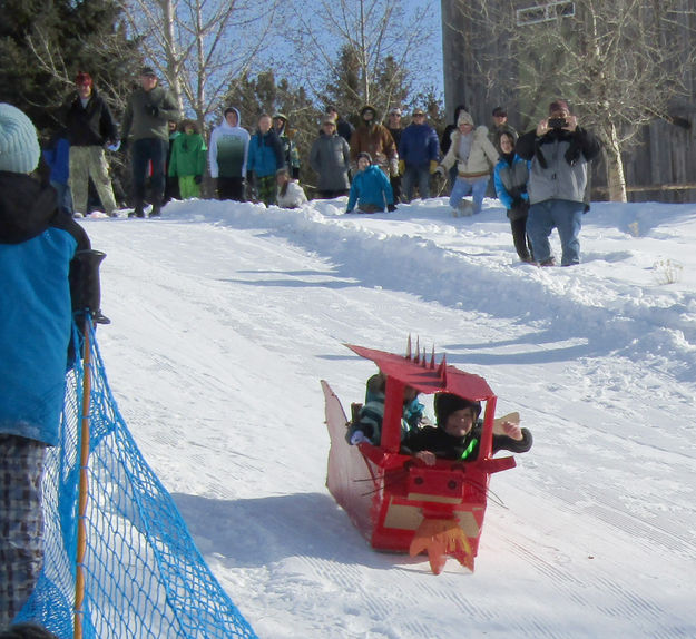 Red Dragon. Photo by Dawn Ballou, Pinedale Online.