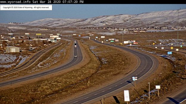 I80 Evanston Point of Entry. Photo by Wyoming Department of Transportation.