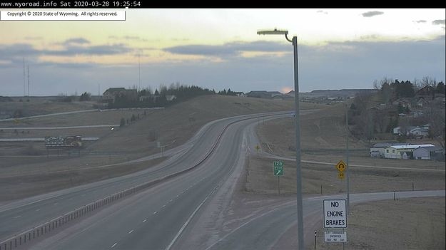 I90 Gillette West. Photo by Wyoming Department of Transportation.