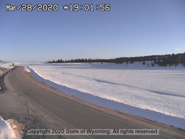 US 191 Hoback Rim South. Photo by Wyoming Department of Transportation.