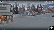 Jackson Town Square. Photo by Wyoming Department of Transportation.