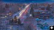 Car lights. Photo by Dave Bell.