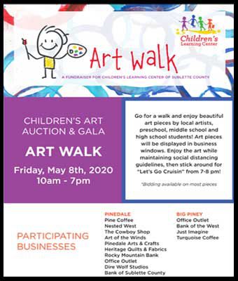 CLC Art Walk. Photo by Children's Learning Center.