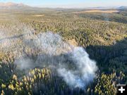 Beaver Creek fire. Photo by Bridger-Teton National Fire.