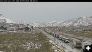 I-80 Point of the Rocks. Photo by WYDOT webcam.