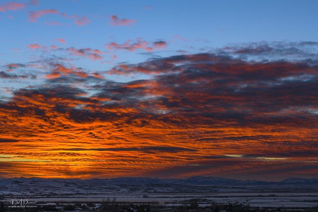 Pinedale Sunset. Photo by Dave Bell.