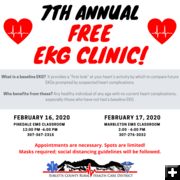 EKG Clinic. Photo by Pinedale Online.