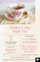 Mothers Day High Tea May 8. Photo by .