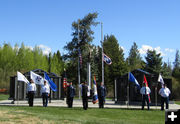 Taps. Photo by Dawn Ballou, Pinedale Online.