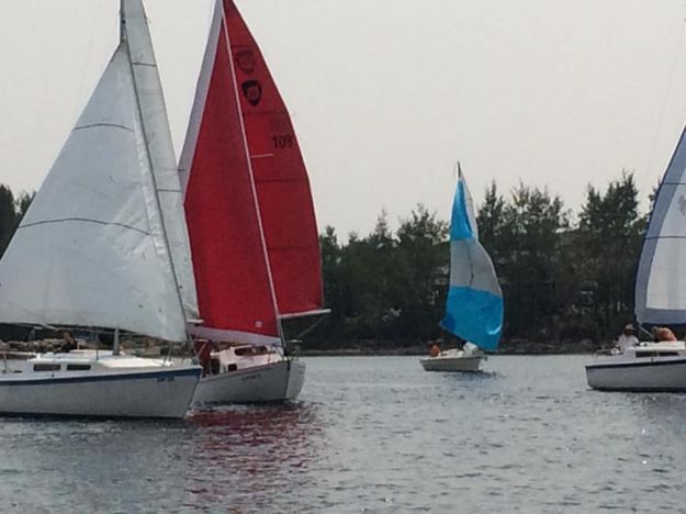 Sailing. Photo by Mindi Crabb.