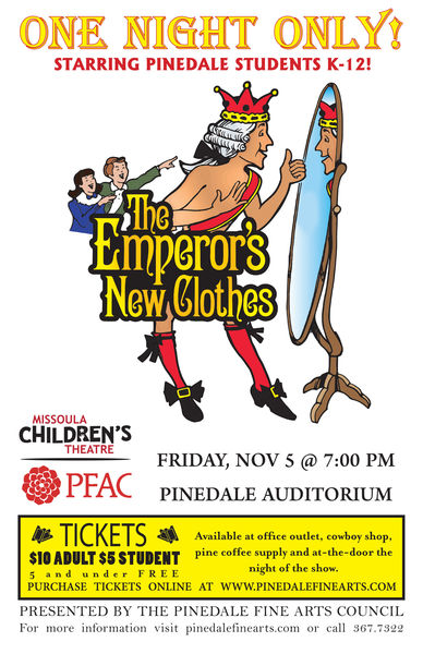 Emperor's New Clothes. Photo by Pinedale Fine Arts Council.