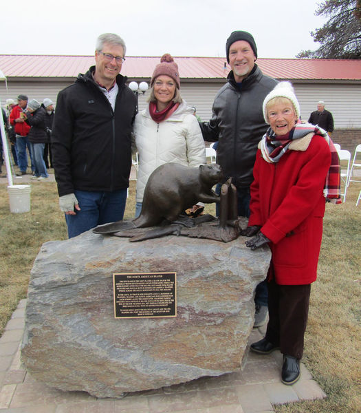 Park dedication. Photo by Dawn Ballou, Pinedale Online.