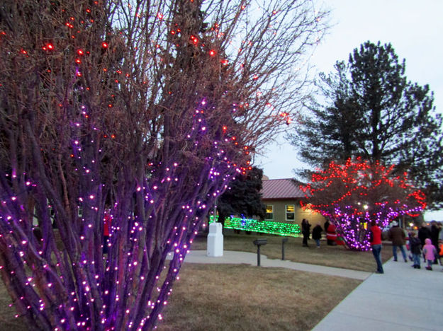 Courthouse lawn. Photo by Dawn Ballou, Pinedale Online.