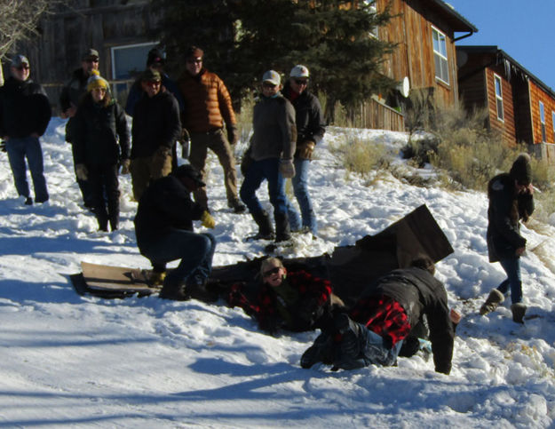 Crash. Photo by Dawn Ballou, Pinedale Online.