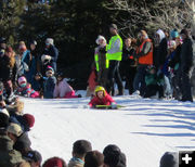 Laying flat. Photo by Dawn Ballou, Pinedale Online.